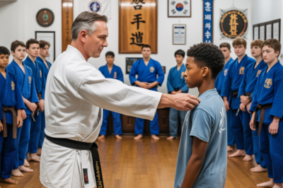 Cinturón Negro Le Pidió A Un Limpiador Negro Pelear Por Diversión — Lo Que Pasó Después SILENCIÓ A…