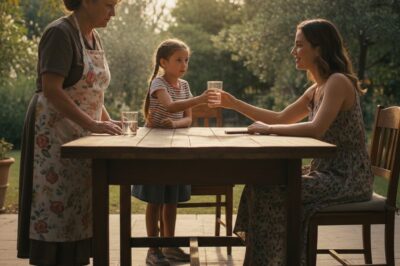 “Mi suegra vertió a escondidas un paquete de algo en mi vaso de agua; mi hija de 8 años lo vio y se lo entregó casualmente a su tía menor.”