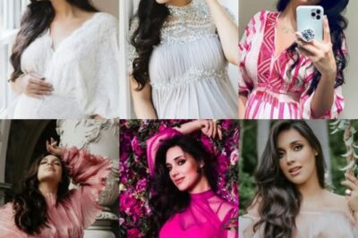 Así ha lucido Amelia Vega en sus 6 embarazos