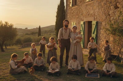 Escribió cartas proponiéndole matrimonio. Pero 19 mujeres huyeron al ver a sus siete hijos, hasta que una dijo: Yo también tengo seis hijos.