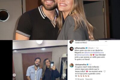 La imagen que hace pensar que Clarissa Molina ya no está sola