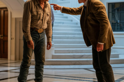 TRAICIÓN: HIJO EXPULSA al Padre Ganadero de la Mansión y DESATA la FURIA del Bilonario SILENCIOSO.