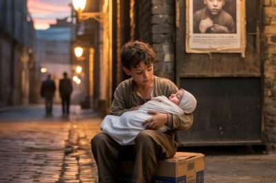 UN NIÑO DE LA CALLE ENCUENTRA AL HEREDERO DE UN IMPERIO LLORANDO EN LA BASURA Y TOMA UNA DECISIÓN QUE SACUDIRÁ AL PAÍS ENTERO