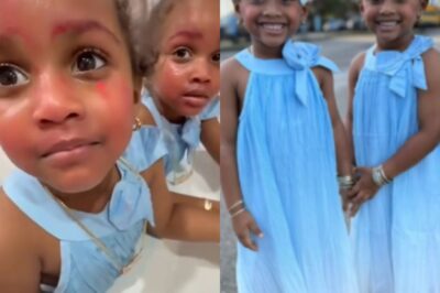 Amara La Negra revela el “caos más tierno” en su hogar: las Royal Twins desatan travesura épica con maquillaje por toda la casa