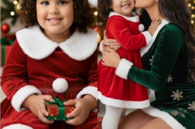 Catleya derrite corazones al vivir la Navidad junto a su mamá.