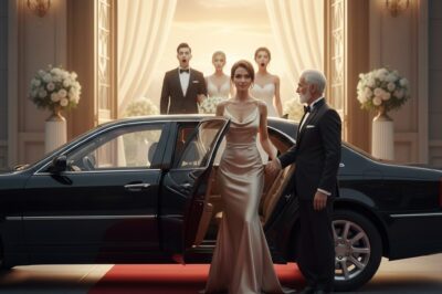 “Mi ex me invitó a su boda para burlarse, pero al bajar del auto de su suegro, todos quedaron en shock.”