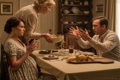 La sopa aún estaba caliente cuando la tocó. Embarazada de ocho meses, Emily se quedó paralizada mientras se le derramaba por la cara, mientras su esposo permanecía a su lado en completo silencio. En ese momento, se dio cuenta de que no se trataba de la cena en absoluto. Se trataba del dolor que se espera que una mujer soporte antes de finalmente elegirse a sí misma.