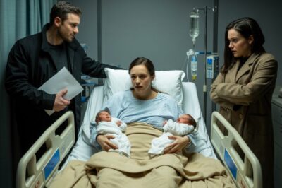 Mi esposo nos abandonó a mí y a nuestros gemelos recién nacidos porque su adinerada madre se lo ordenó. Un día, encendió la televisión y se sorprendió al ver…