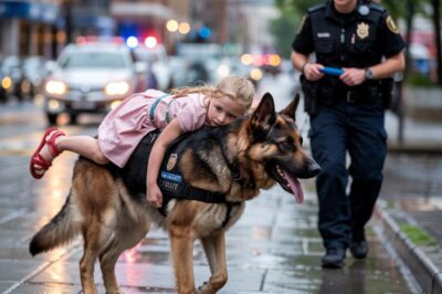 Perro K9 irrumpe en el hospital con una niña en peligro. ¡Lo que siguió dejó a todos sin palabras!…