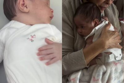 Amor de abuela: Dominique se roba todas las miradas en este tierno momento