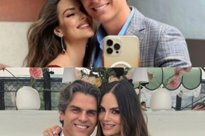 Ximena Navarrete y Juan Carlos Valladares celebran el bautizo de su hijo Santiago