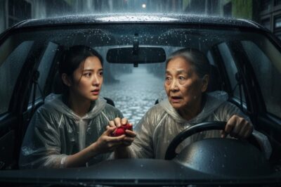 “En una noche de tormenta e inundaciones, con las carreteras bloqueadas, tomé un desvío và me encontré con una anciana. La llevé a su casa y, trước khi xuống xe, bà chăm…”