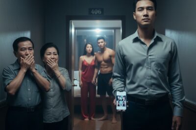 “Haciéndome el ciego ante su traición: El momento en que la pillé con su amante y apareció mi suegro.”