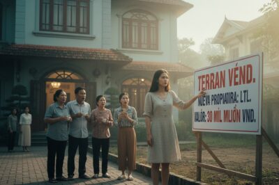 “Mi familia política me obligó a pasar hambre y yo guardé silencio. Al día siguiente, compré una villa valorada en 30 mil millones [de VND] justo al lado.”