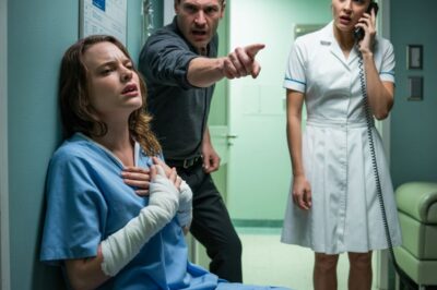 Todavía temblaba en la silla del ginecólogo cuando irrumpió y gritó: «Elige cómo pagas… o vete». «Dije que no», susurré. La bofetada fue tan rápida que caí al suelo; el dolor me explotó en las costillas. Se inclinó sobre mí y me dijo con desprecio: «¿Crees que eres demasiado buena para esto?». En ese momento me di cuenta de que esto no iba a quedar oculto.