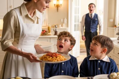 Los hijos gemelos de la viuda millonaria se morían de hambre hasta que su nueva niñera hizo algo inesperado y cambió sus vidas para siempre.