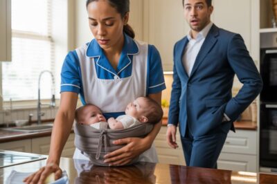 MILLONARIO DESCUBRE A SU EMPLEADA CARGANDO A SUS GEMELOS… Y TODO SALE A LA LUZ!