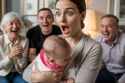 Mi suegra sonrió con suficiencia al entregarme un regalo. «Un regalo especial solo para el bebé». Lo abrí y encontré un collar de gato dentro. Se echó a reír a carcajadas y se lo puso a mi bebé recién nacido. «En fin, este pequeño es solo un gato callejero que recogió mi hijo, ¿verdad?». Toda la sala estalló en carcajadas. Pero ella no sabía que su sonrisa no duraría mucho más.