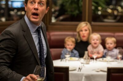 Revelación en un restaurante: Por qué un millonario se sorprendió al ver a su exesposa con tres hijos