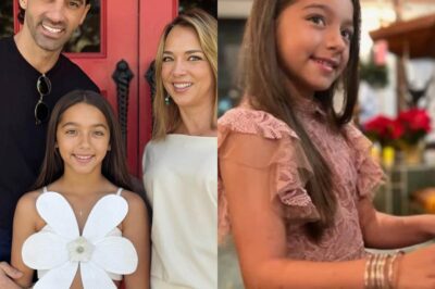 Alaïa la hija de Adamari López y Toni Costa, no puede ocultar su felicidad al ver a sus padres juntos de nuevo