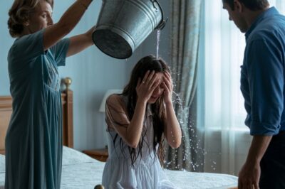 Mi suegra me echó un balde de agua fría encima para despertarme, pero no esperaba semejante giro de los acontecimientos…