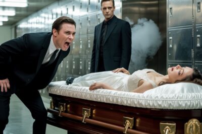 Mientras incineraban a su esposa embarazada, un afligido esposo abrió el ataúd para un último adiós, solo para ver que el vientre de ella se movía de repente. El pánico estalló mientras gritaba pidiendo ayuda, deteniendo el proceso justo a tiempo. Minutos después, cuando llegaron los médicos y la policía, lo que descubrieron dentro de ese ataúd dejó a todos sin palabras…