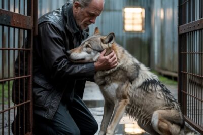 Los ojos del perro del refugio se llenaron de lágrimas en el momento en que reconoció, en ese desconocido, a su antiguo dueño. Era el encuentro que parecía haber estado esperando durante una eternidad.