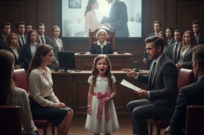 “En el tribunal, mi esposo exige la custodia và la mitad de los bienes; mi hija de 9 años le dice al juez: ‘¡Tengo un secreto!'”