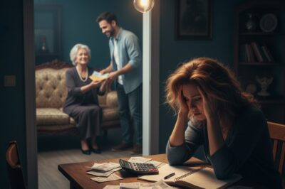 “Mi esposo le da todo su sueldo a su madre, yo me deslomo trabajando và aún así me critican por ‘no saber ahorrar’.”