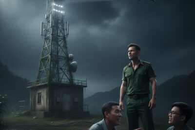 “Ocho Años Después, Regresé al Pueblo Tras Licenciarme. A Medianoche, Vi una Antena Parpadeando. Dije que era una Señal Secreta, pero Nadie me Creyó.”