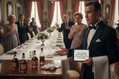 Invita a Toda la Familia Política a una Cena de Lujo, el Camarero Informa: Ocho Personas Acaban de Irse y Cada una se Llevó Dos Botellas de Hennessy.