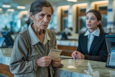 Justo después de mi divorcio, sin ningún otro lugar adonde ir, entré en un pequeño banco estadounidense y entregué la tarjeta olvidada que me dejó mi padre. Pero cuando la cajera la escaneó, su sonrisa se desvaneció. “Señora… necesito llamar al gerente”. Todos se giraron a mirarme, porque el nombre de esa cuenta no era solo mío. Era la clave de un secreto que mi padre había ocultado toda su vida.