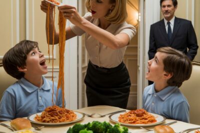 LOS GEMELOS MILLONARIOS NO COMÍAN NADA, HASTA QUE LA NUEVA NIÑERA HIZO ALGO — Y EL PADRE VIUDO SE…