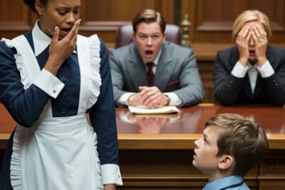 La sirvienta acusada por un millonario fue a juicio sin abogado, hasta que su hijo reveló la verdad