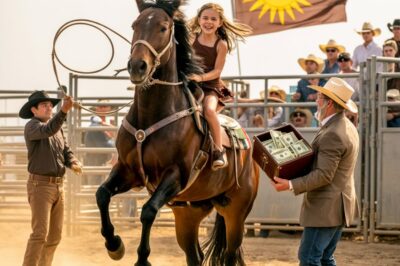 DIEZ MILLONES SI MONTAS MI CABALLO SALVAJE! DIJO EL JEFE A LA NIÑA HUÉRFANA… El Silencio Que Lo Cambió Todo