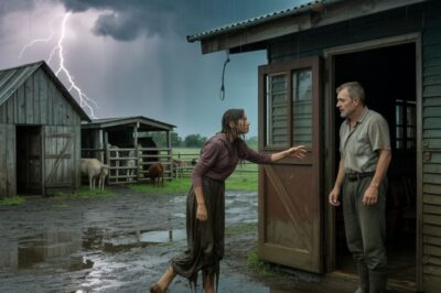 Ranchero e ra virgen a los 40,hasta que una mujer le pidió quedarse en su granero durante la tormenta…