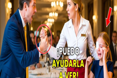 “Por Favor… Suéltame, Su Hija Precisa Ayuda!” Avisó La Mesera. El Millonario Rió… 3s Después Mudo.