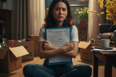 “Limpiando para el Año Nuevo, encontré el divorcio firmado por mi esposo debido a su ex; lo firmé, me fui del país y recibí 120 llamadas perdidas.”