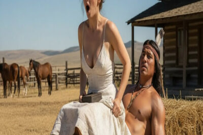 “Está demasiado grande…nomás siéntate encima”dijo el apache gigante con toda la calma justo antes…