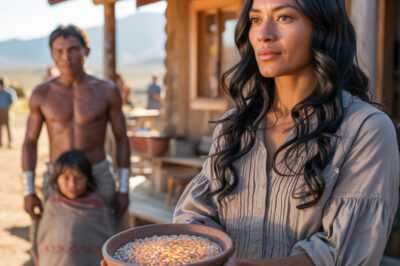 En un amanecer sin promesas, Candelaria encontró a un apache moribundo en sus pastos y eligió lo impensable: salvarlo. Lo que empezó como un vendaje tembloroso se convirtió en un pacto silencioso, en visitas nocturnas, en riesgos que crecían como sombras. Cuando los cascos envolvieron su cabaña y la plaza exigió condena, él no ofreció guerra, sino semillas. Lo que siguió no fue milagro improvisado: fue la consecuencia audaz de dos manos hechas para sanar.