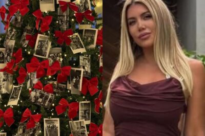 Wanda Nara sorprendió con una impactante decoración navideña en su hogar: 7 árboles, fotos familiares y destellos