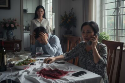 “Mi suegro fue ascendido a Director y me abofeteó en medio de la fiesta. Llamé a mi madre: ‘Despide al nuevo Director’.”