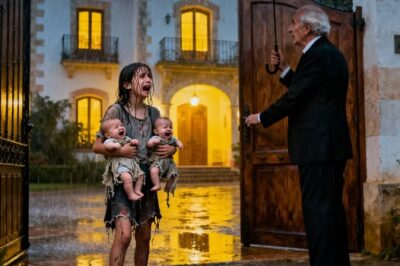 “¿Puedo limpiar tu mansión a cambio de un plato de comida? Mis dos hermanitos tienen mucha hambre”. La niña sin hogar le rogó al multimillonario y el final inesperado..