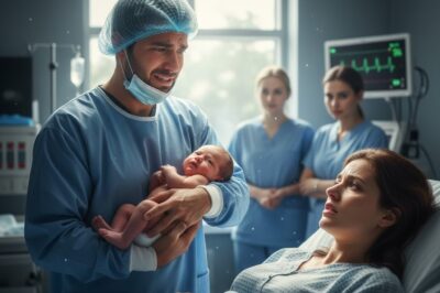 “EL MÉDICO QUE ATENDIÓ EL PARTO DE SU EX ESPOSA ‘ESTÉRIL’ VIO QUE EL BEBÉ ERA IDÉNTICO A ÉL”