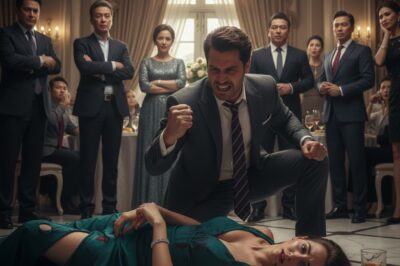 “¡Escándalo! Mi esposo me golpeó sin piedad en su fiesta de ascenso và su familia, en lugar de ayudarme, me desafió con arrogancia.”