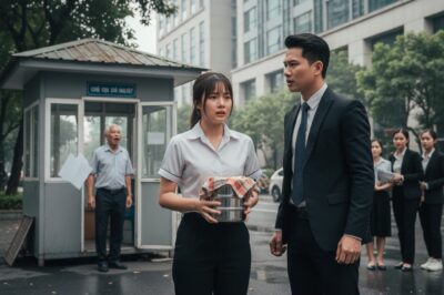 “Cada día le llevaba comida al guardia de seguridad; mis colegas decían que era estúpida. Cuando mi jefe me despidió, el hombre…”