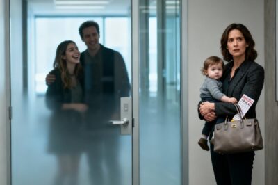 Gané 50 millones de dólares en la lotería. Corrí con nuestro hijo pequeño a la oficina de mi esposo para darle la noticia. Pero cuando llegué, escuché sonidos íntimos que venían de él… Así que entonces, hice algo.