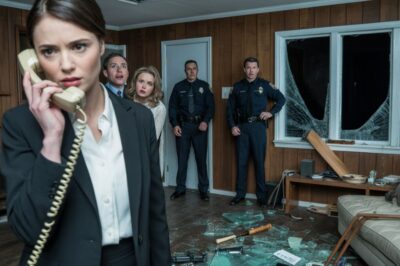 Mis padres me dejaron sin cobertura durante cinco años, y de repente aparecieron exigiendo que vendiera mi casa para pagar la deuda de $150,000 de mi hermana. Cuando me negué, se pusieron furiosos y entraron a la fuerza en la casa que creían mía, destrozando la sala con bates y causando daños por más de $40,000, como una forma de “vengarse”. La cuestión es que… esa ya no era mi casa. Cuando llegó la policía y me llamaron desesperadamente pidiendo ayuda, cogí el teléfono con calma y dije: “Lo siento… pero ya no tengo nada que ver con esa propiedad”. Los tres se quedaron en silencio, paralizados.