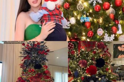 Nadia Ferreira sorprende con un árbol de Navidad que desató la curiosidad en redes