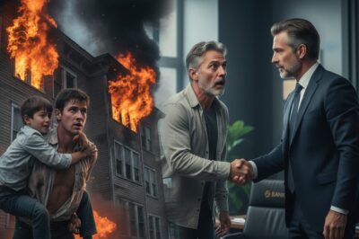 “En 1995 rescaté a un niño de un incendio; 28 años después nos reencontramos và me quedé sin palabras.”